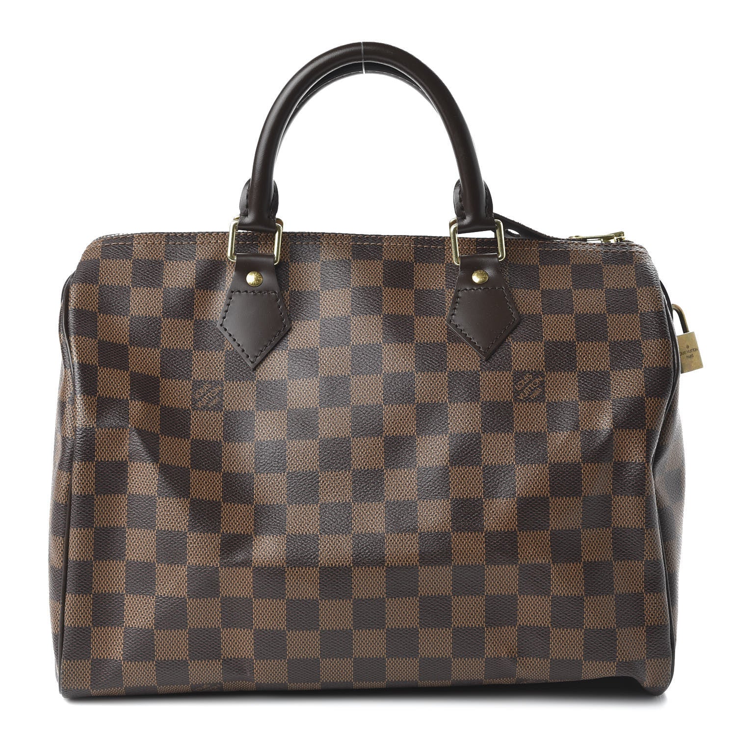 Louis Vuitton Damier Ebene Speedy 30 1 of 10