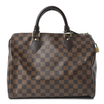 Louis Vuitton Damier Ebene Speedy 30 1 of 10