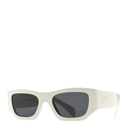 Prada Acetate Pillow Sunglasses SPR A01 White 1 of 7