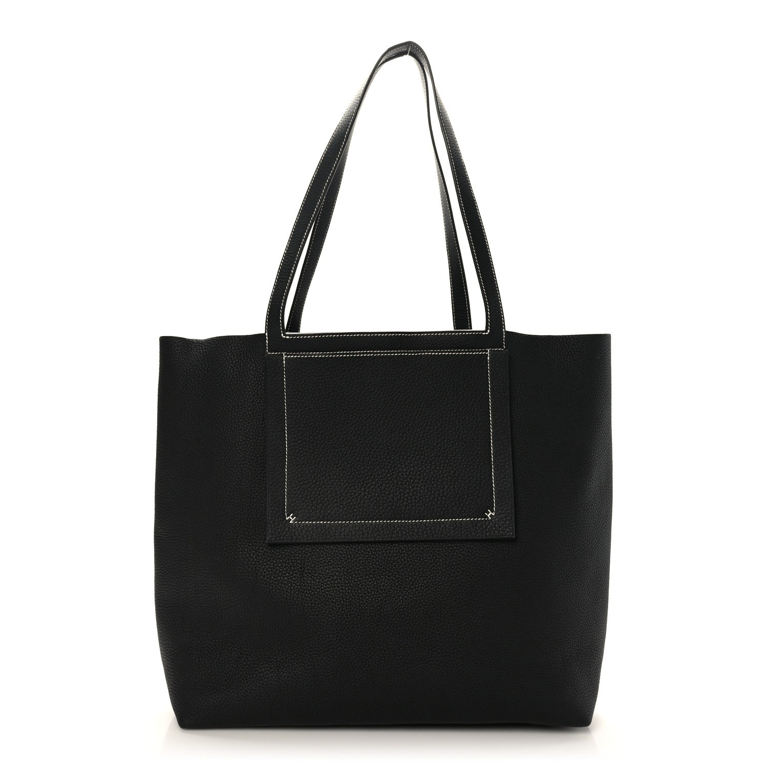 Hermes Taurillon Clemence Cabasellier 46 Black 1 of 8