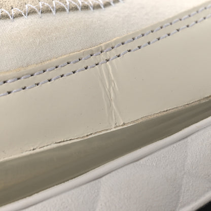 Chanel Velvet Calfskin Mixed Fibers CC Sneakers 40 Ivory Black 13 of 15