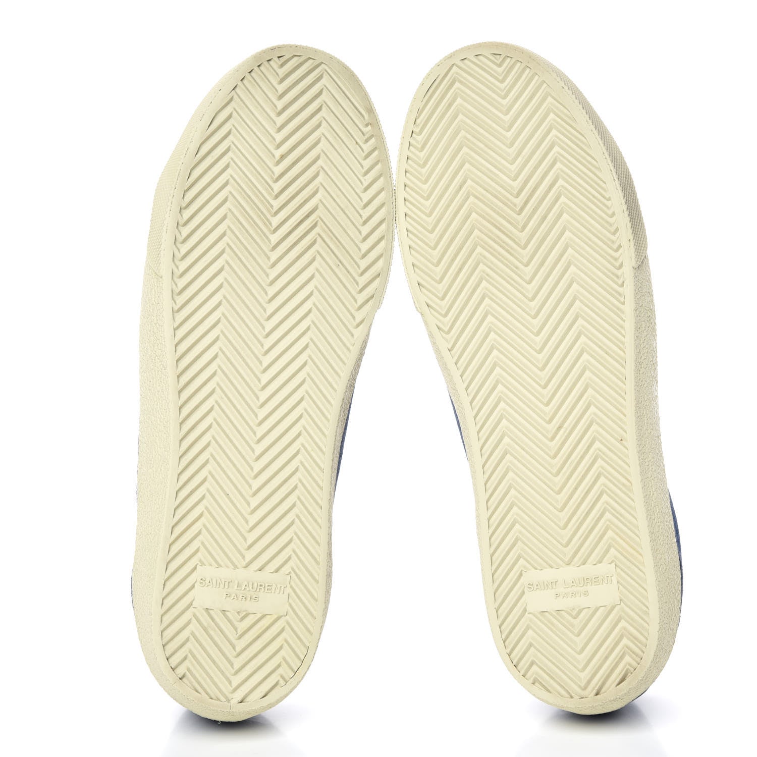 Saint Laurent Suede Womens Court Classic Sneakers 37.5 Denim 7 of 21