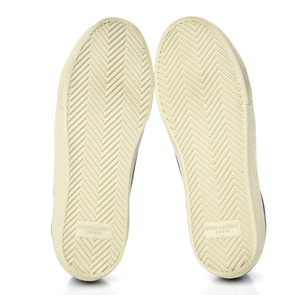 Saint Laurent Suede Womens Court Classic Sneakers 37.5 Denim 7 of 21