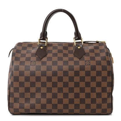 Louis Vuitton Damier Ebene Speedy 30 1 of 11