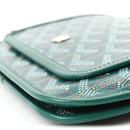 Goyard Goyardine Plumet Wallet Clutch Green 9 of 9