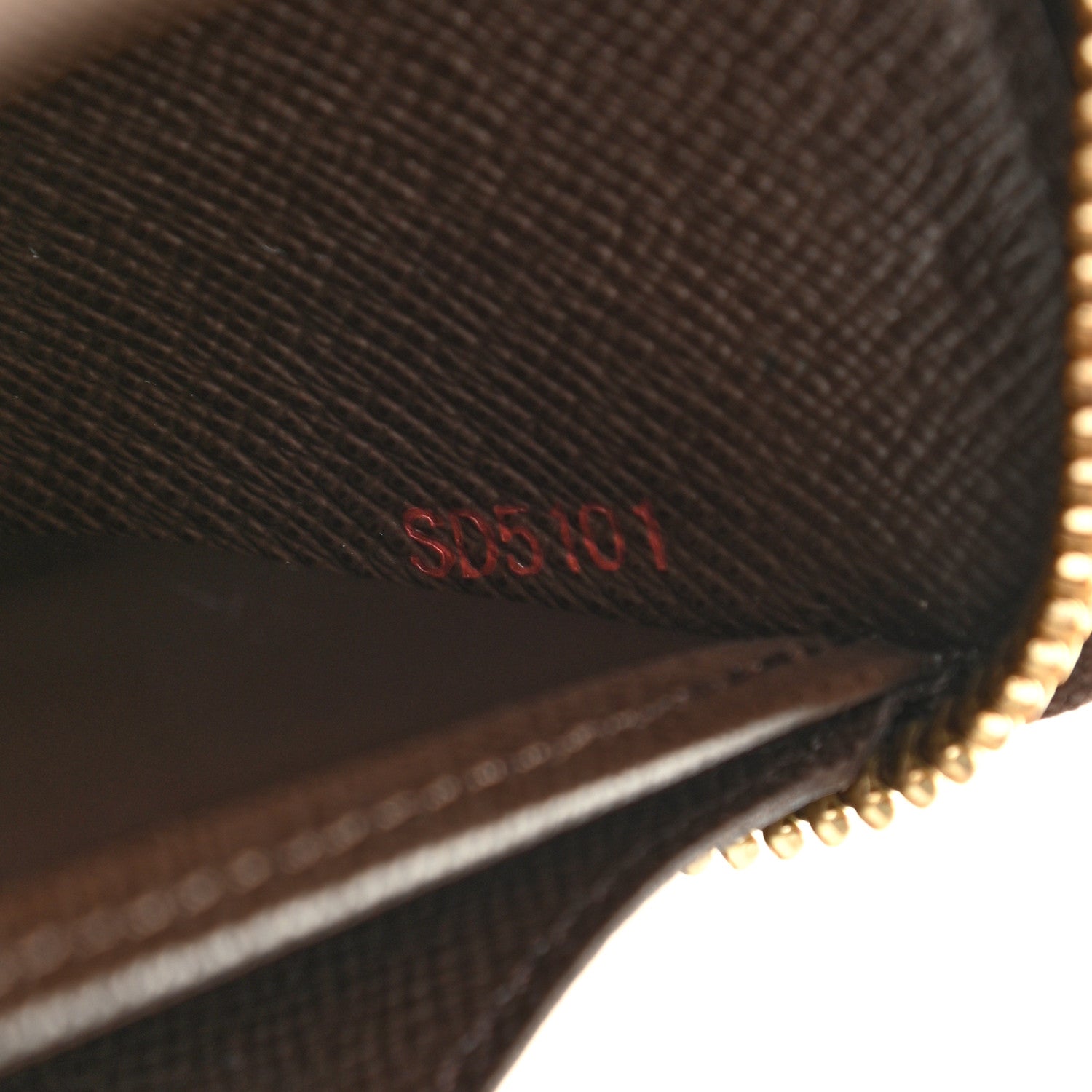 Louis Vuitton Damier Ebene Zippy Wallet 7 of 7