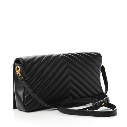 Saint Laurent Lambskin Matelasse Monogram Kate 99 Black 3 of 11