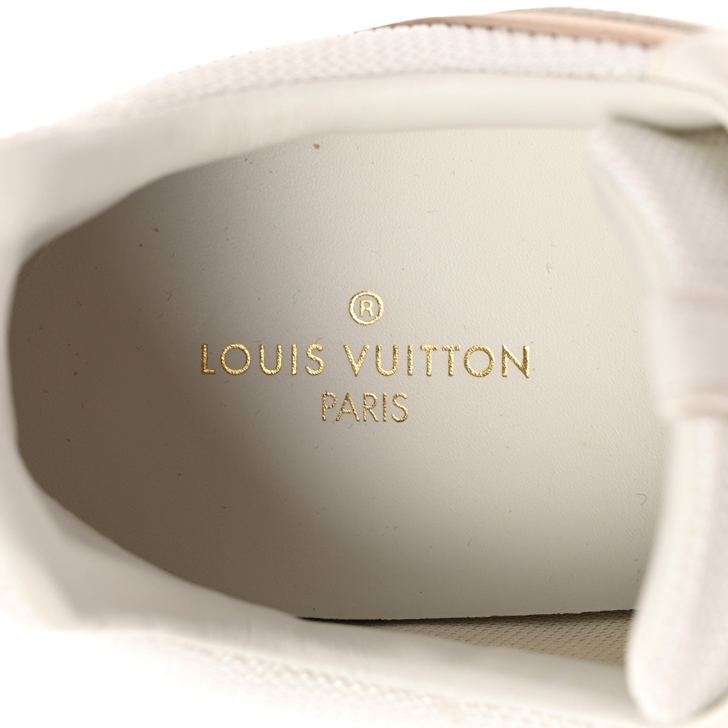 Louis Vuitton Calfskin Damier Azur Run Away Sneakers 38 White 7 of 14