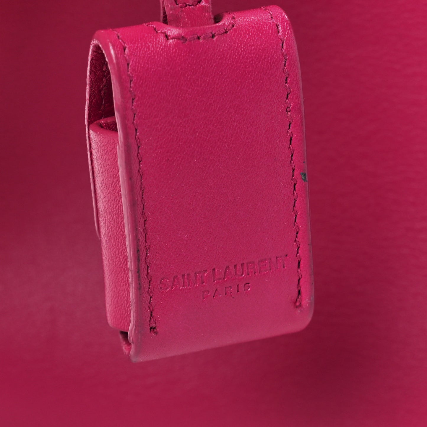 Calfskin Nano Sac De Jour Bubblegum