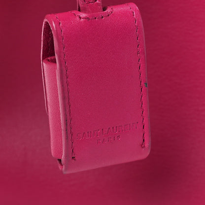 Saint Laurent Calfskin Nano Sac De Jour Bubblegum 8 of 17