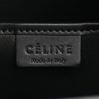 Celine Smooth Drummed Calfskin Nano Luggage Zinc Almond 6 of 10