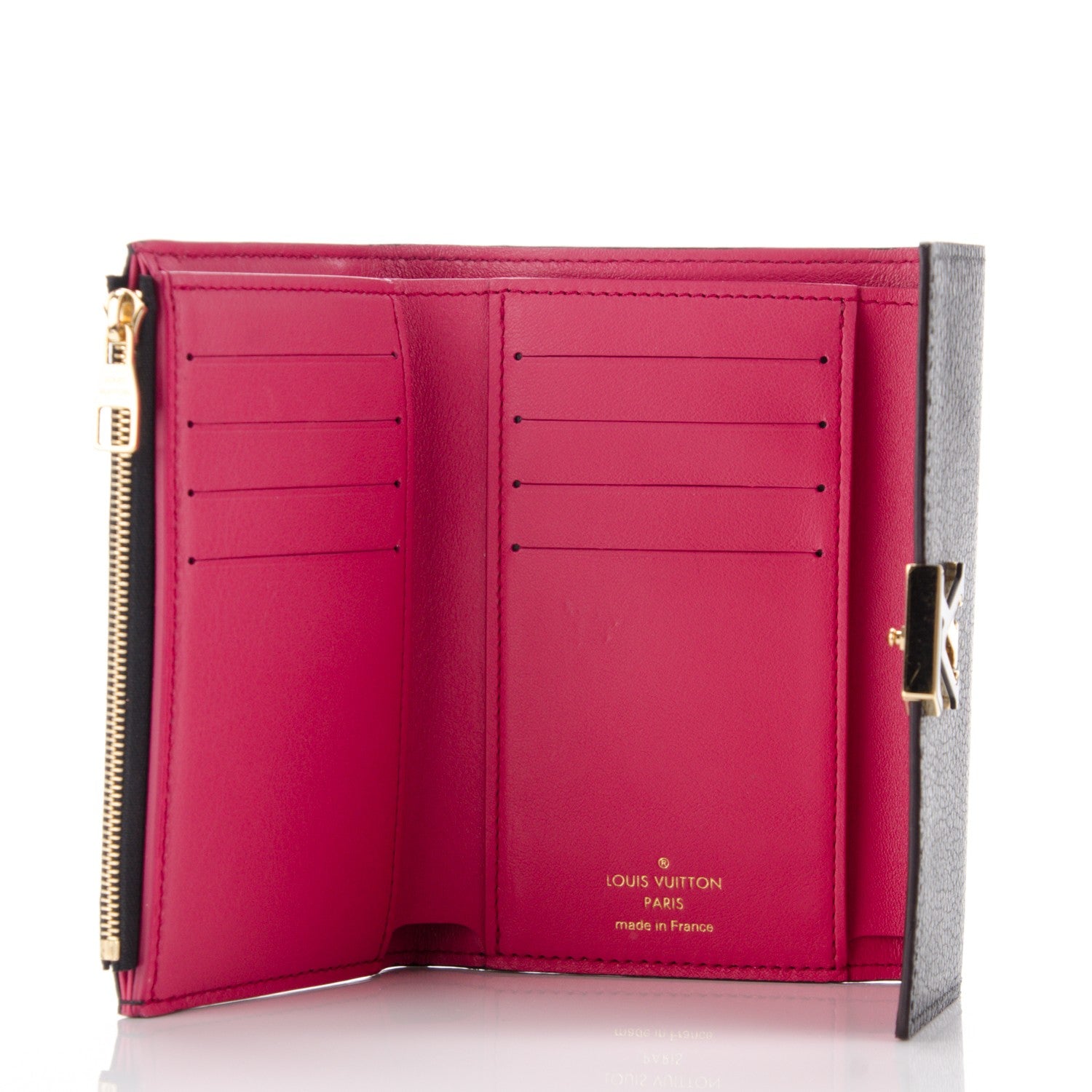 Louis Vuitton Taurillon Capucines Compact Wallet Black 5 of 7