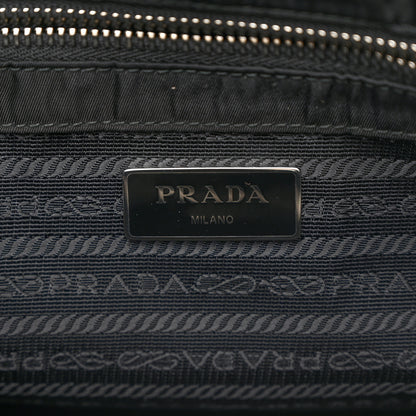Prada Nylon Tessuto Impuntu Quilted Tote Black 6 of 10