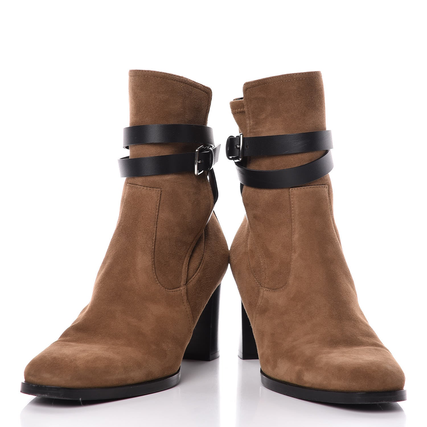 Hermes Suede Womens Songe 70 Low Boots 40 6 of 9