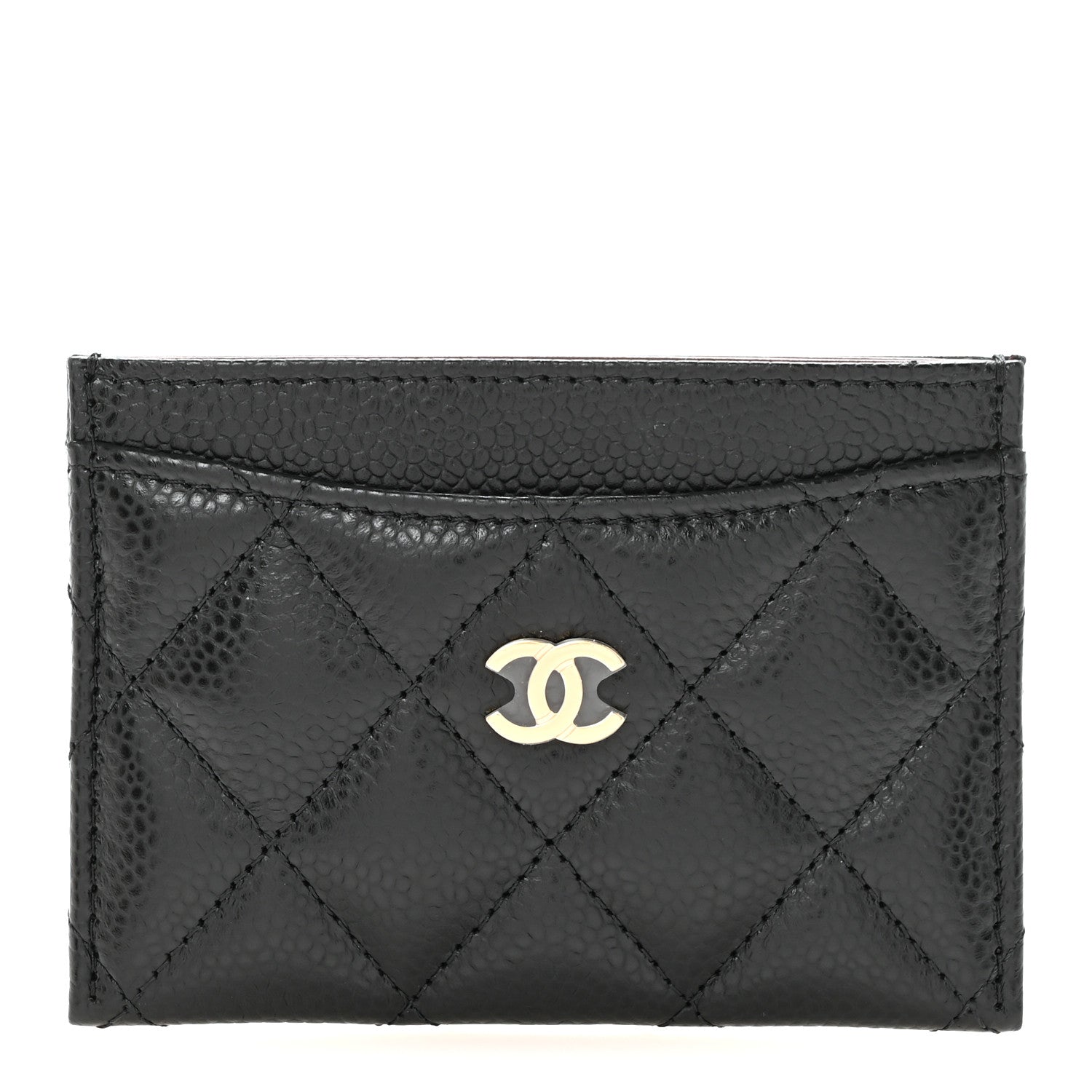 Chanel Caviar Quilted Card Holder Black 1 of 9