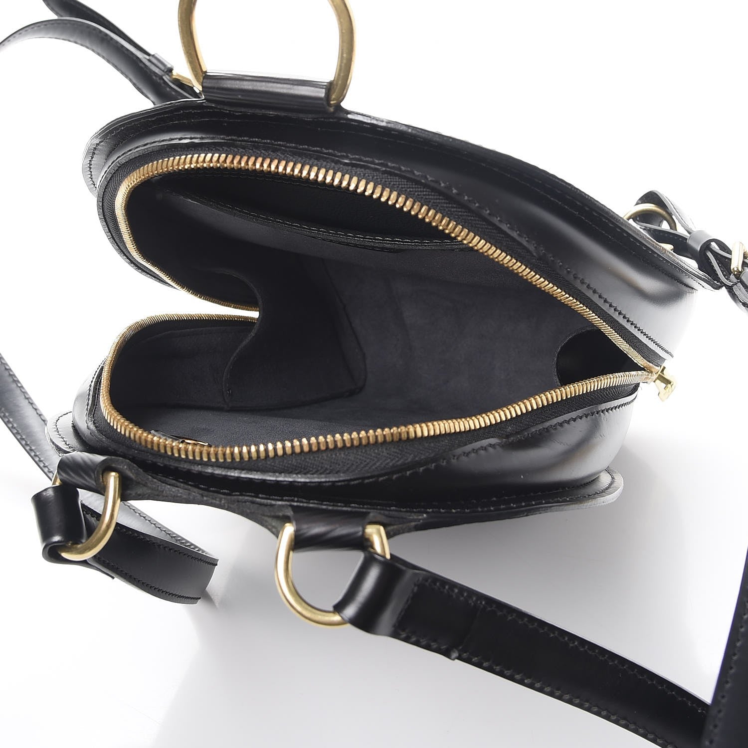 Louis Vuitton Epi Mabillon Backpack Black 5 of 9