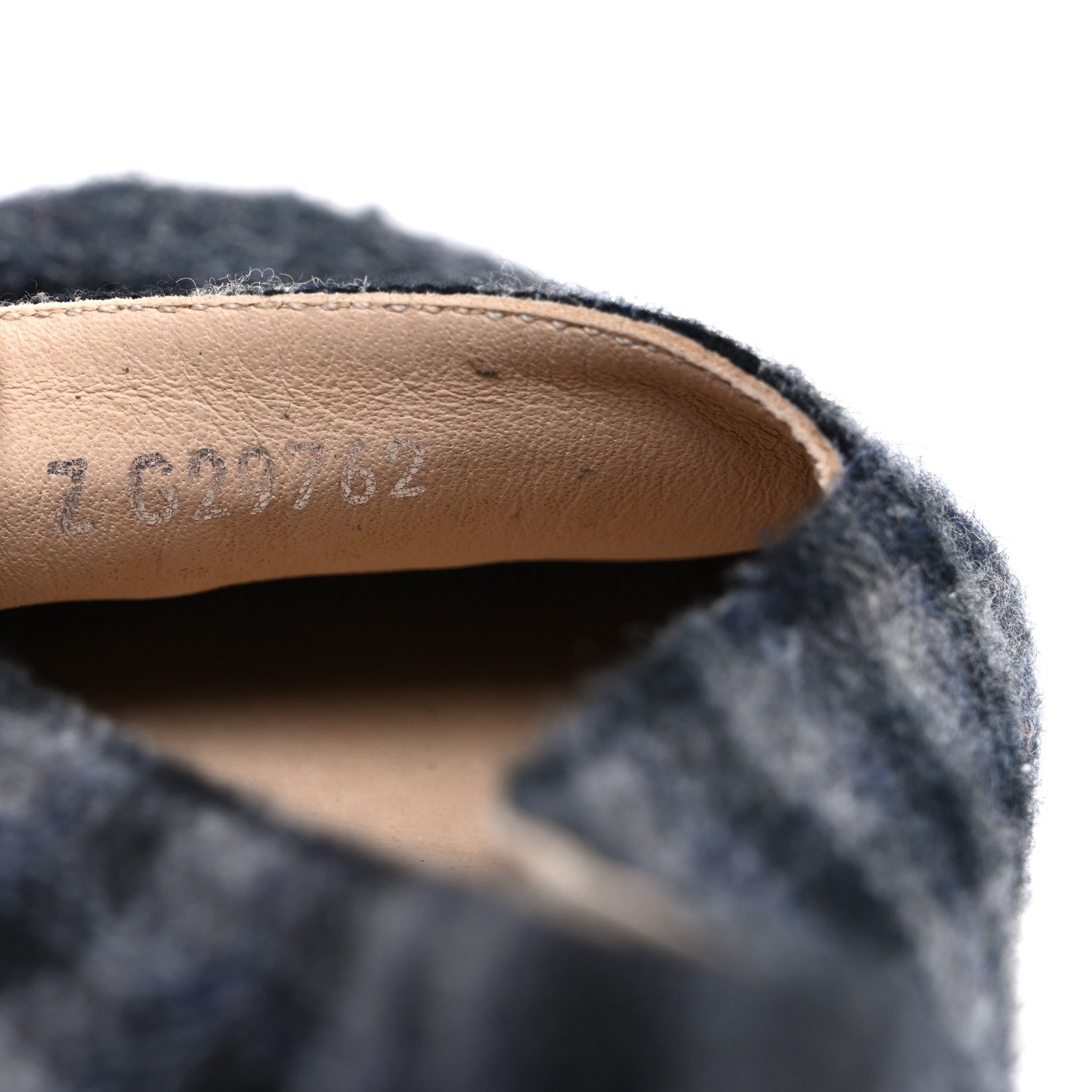 Chanel Plaid Fabric CC Espadrilles 38 Grey 10 of 10