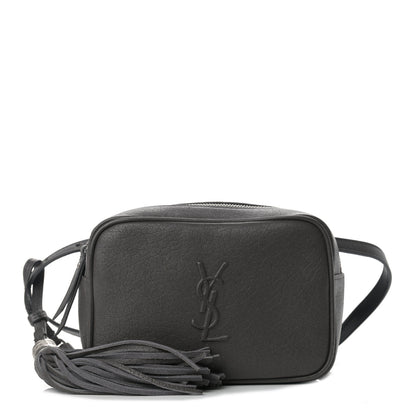 Saint Laurent Lambskin Monogram Lou Belt Bag Asphalt 1 of 8