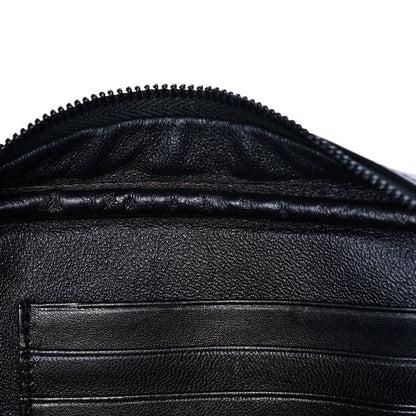 Saint Laurent Canvas Calfskin Metallic Tiger Print Monogram Lou Camera Bag Multicolor 14 of 14