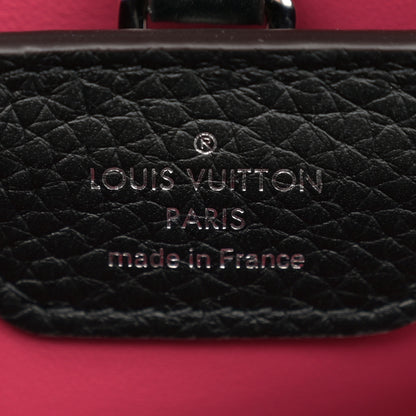 Louis Vuitton Taurillon Snakeskin Capucines BB Black 6 of 10