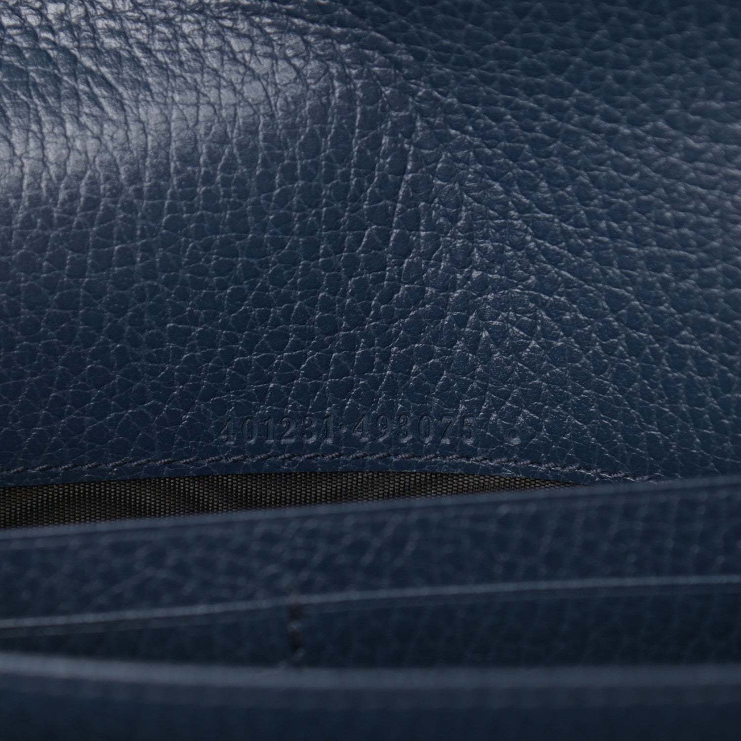 Gucci Dollar Calfskin Crystal Mini Dionysus Chain Wallet Blue Agata Black Diamond 6 of 10