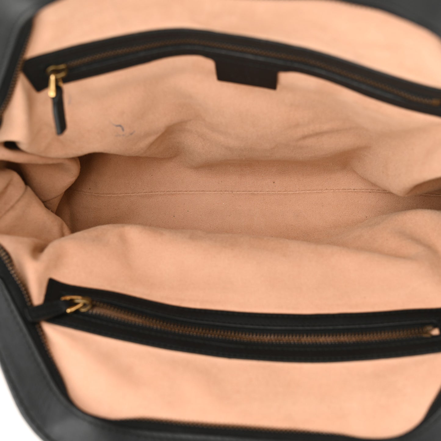 Suede Ophidia Medium Re(Belle) Top Handle Bag Nocciola Black