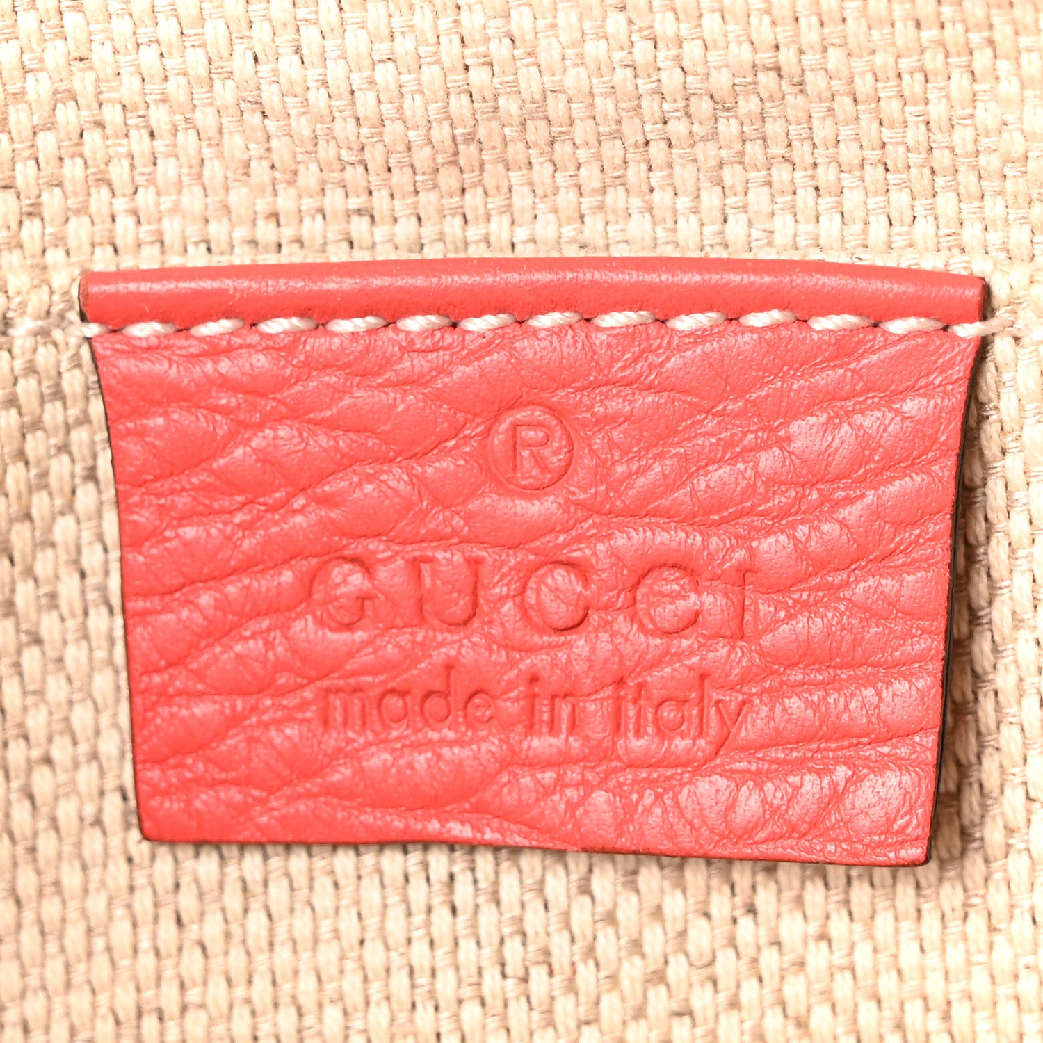 Gucci Pebbled Calfskin Small Soho Disco Bag Tabasco Red 6 of 10