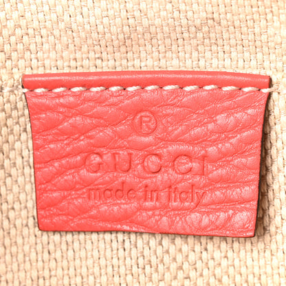 Gucci Pebbled Calfskin Small Soho Disco Bag Tabasco Red 6 of 10