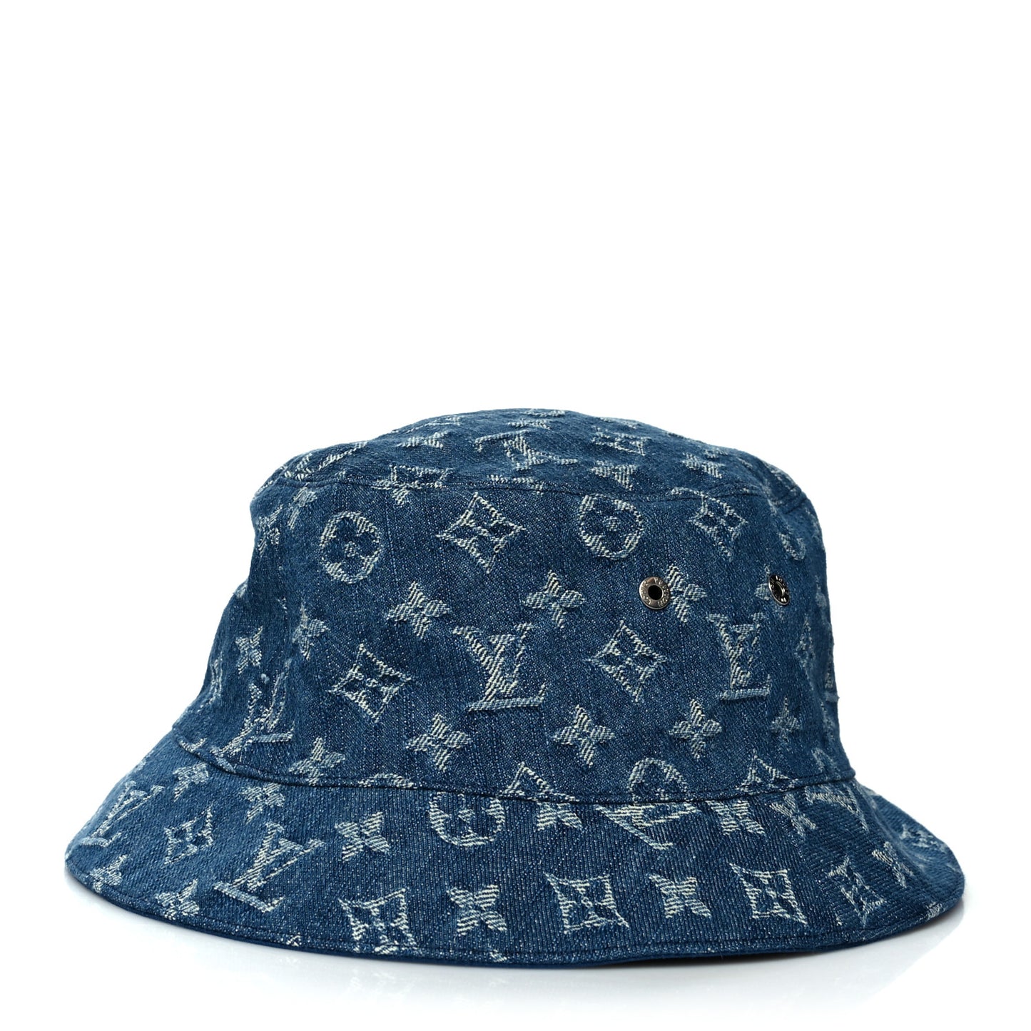Monogram Denim Transformable Bob Bucket Hat 60 Blue