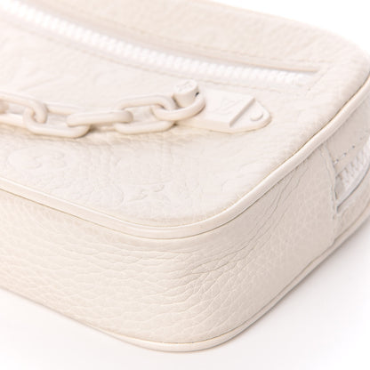 Louis Vuitton Taurillon Monogram Pochette Volga White 8 of 8