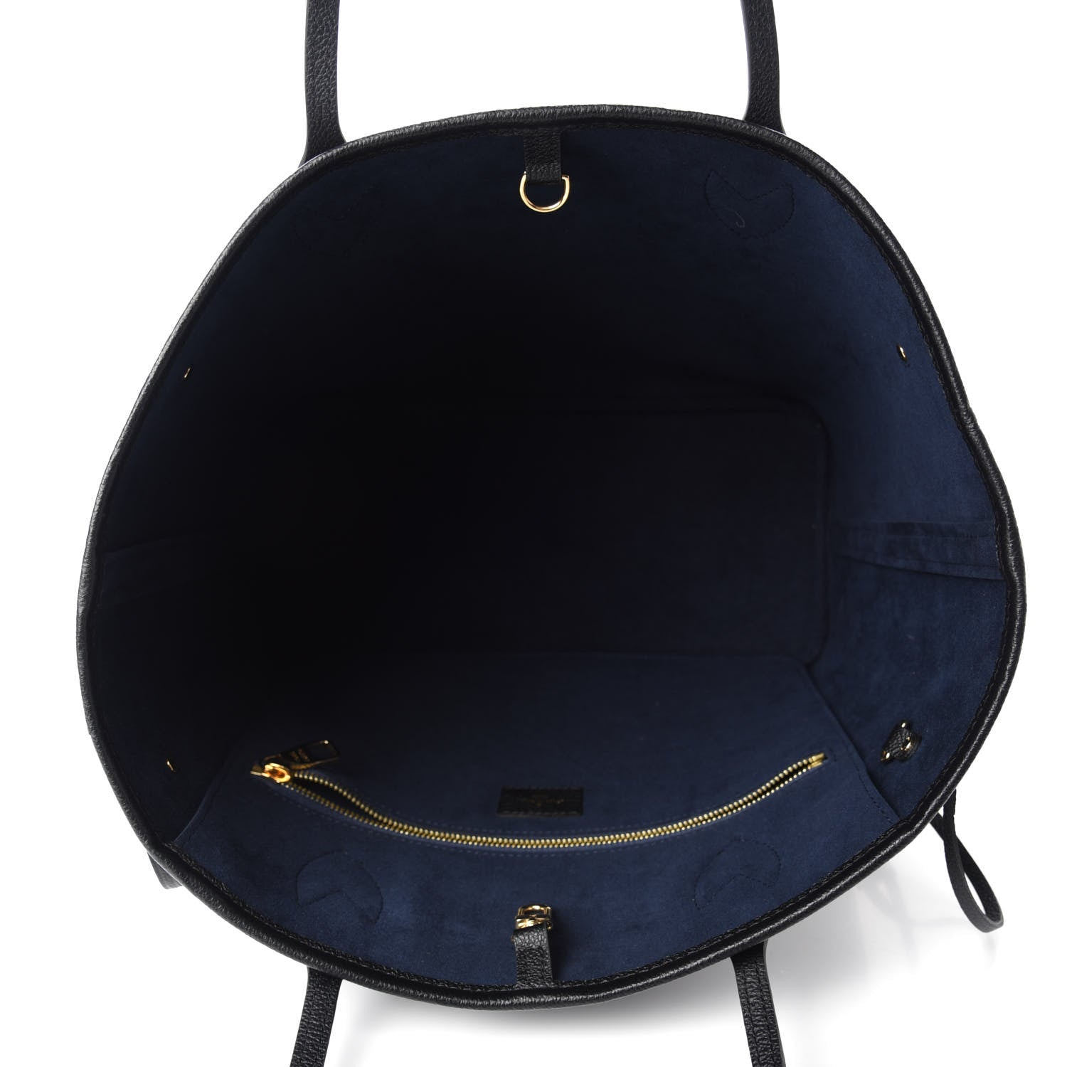 Louis Vuitton Empreinte Monogram Giant Neverfull MM Black 5 of 11