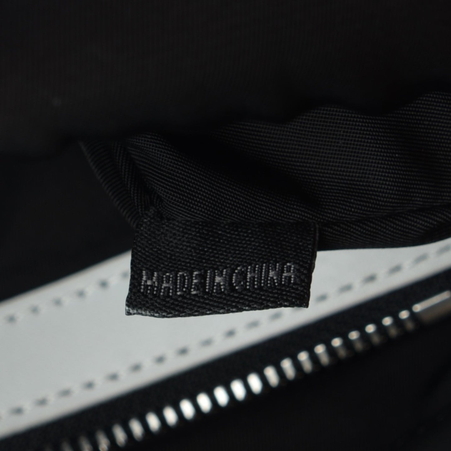 Perforated Leather Large Sneaker Sling Black Airforce