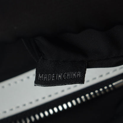 Alexander Wang Perforated Leather Large Sneaker Sling Black Airforce 7 of 8