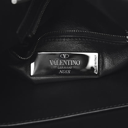 Valentino Garavani Calfskin Rockstud All Over Flip-Lock Messenger Bag Black 6 of 10