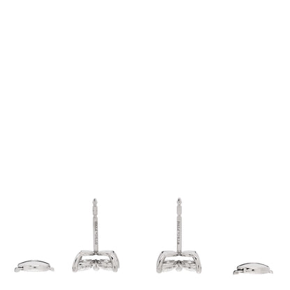 Tiffany Platinum Diamond Large Victoria Earrings 3 of 5