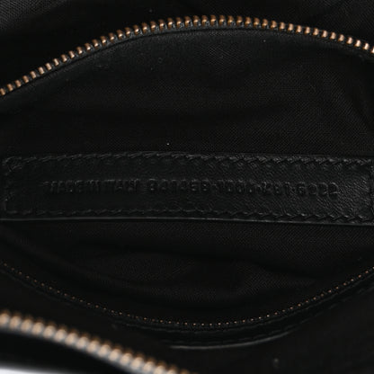 Balenciaga Agneau Arena Classic Hardware Le City First Bag Black 8 of 11