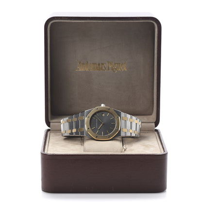 Audemars Piguet Stainless Steel 18K Yellow Gold 33mm Royal Oak Quartz Watch Grey 56175SA.OO.0789SA.01 7 of 7