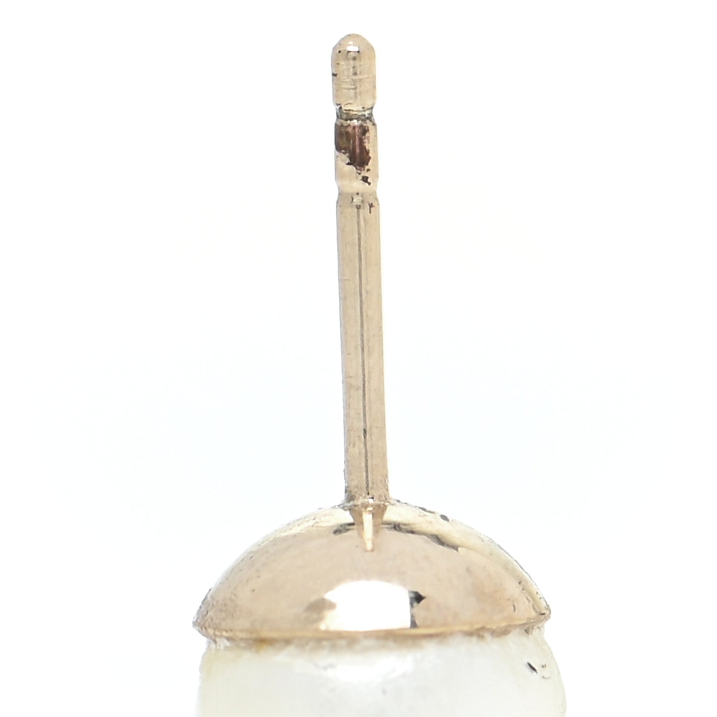 Pearl Mise En Dior Tribal Earrings Gold