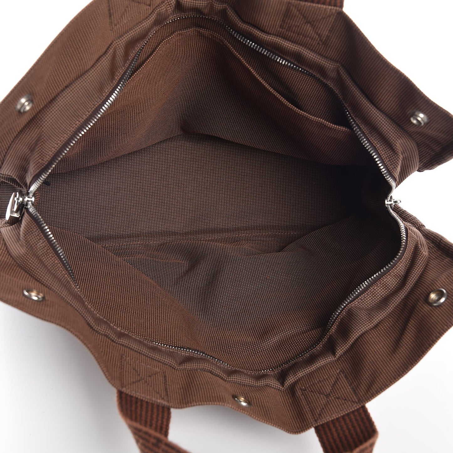 Canvas Herline MM Tote Brown