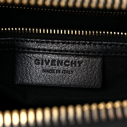 Givenchy Canvas Sugar Goatskin Striped Small Antigona Black 6 of 14