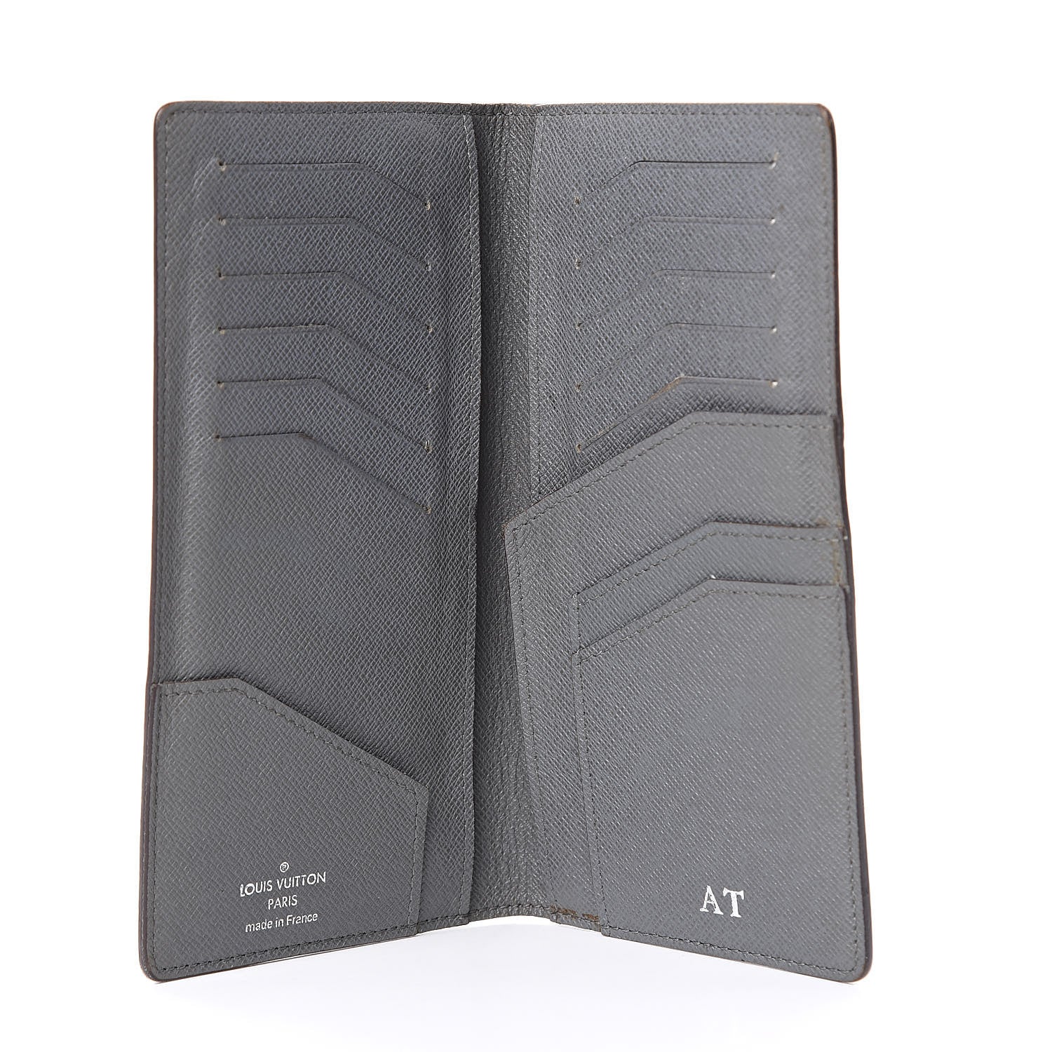 Louis Vuitton Taiga Porte Valeurs Organizer Wallet Glacier 5 of 10