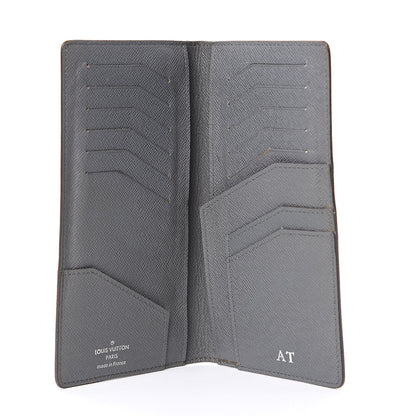 Louis Vuitton Taiga Porte Valeurs Organizer Wallet Glacier 5 of 10