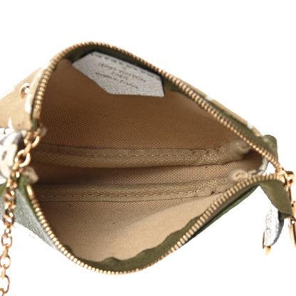 Louis Vuitton Monogram Giant Micro Pochette Accessories Kaki White 5 of 9