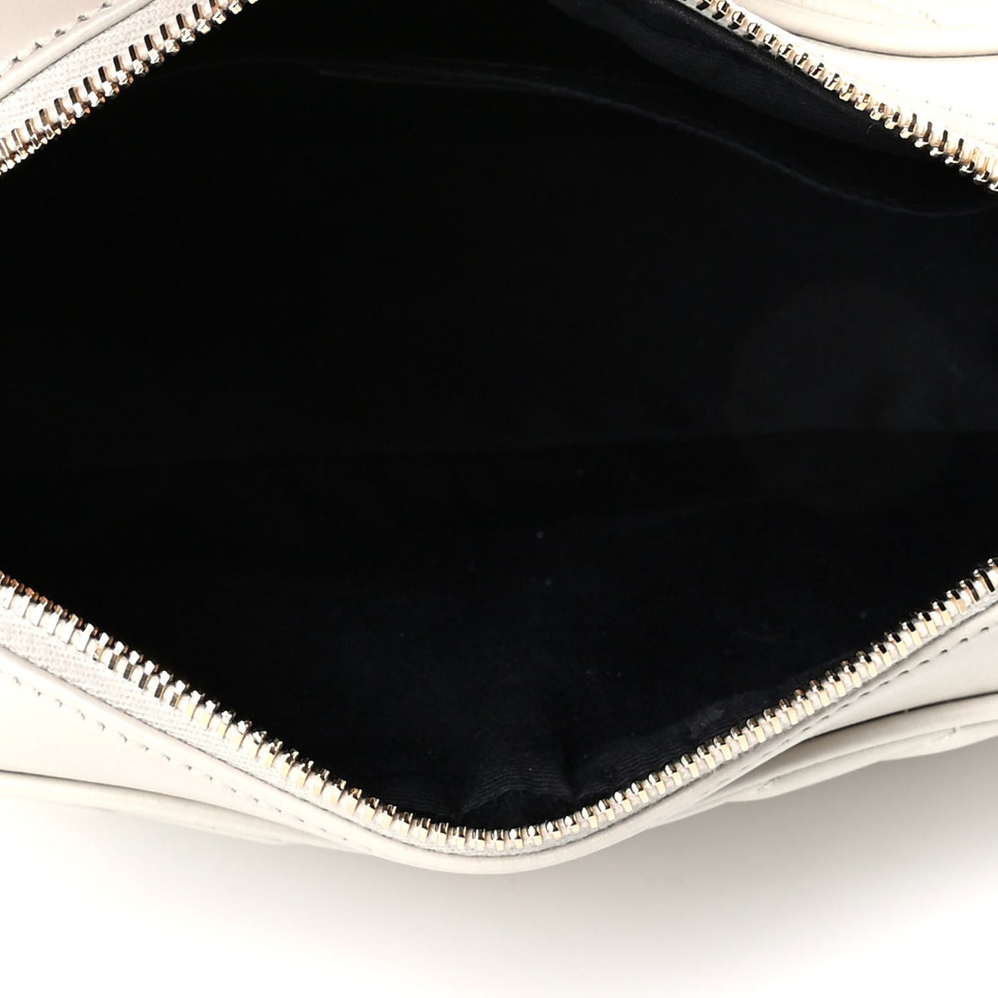 Calfskin Matelasse Monogram Lou Camera Bag Crema Soft