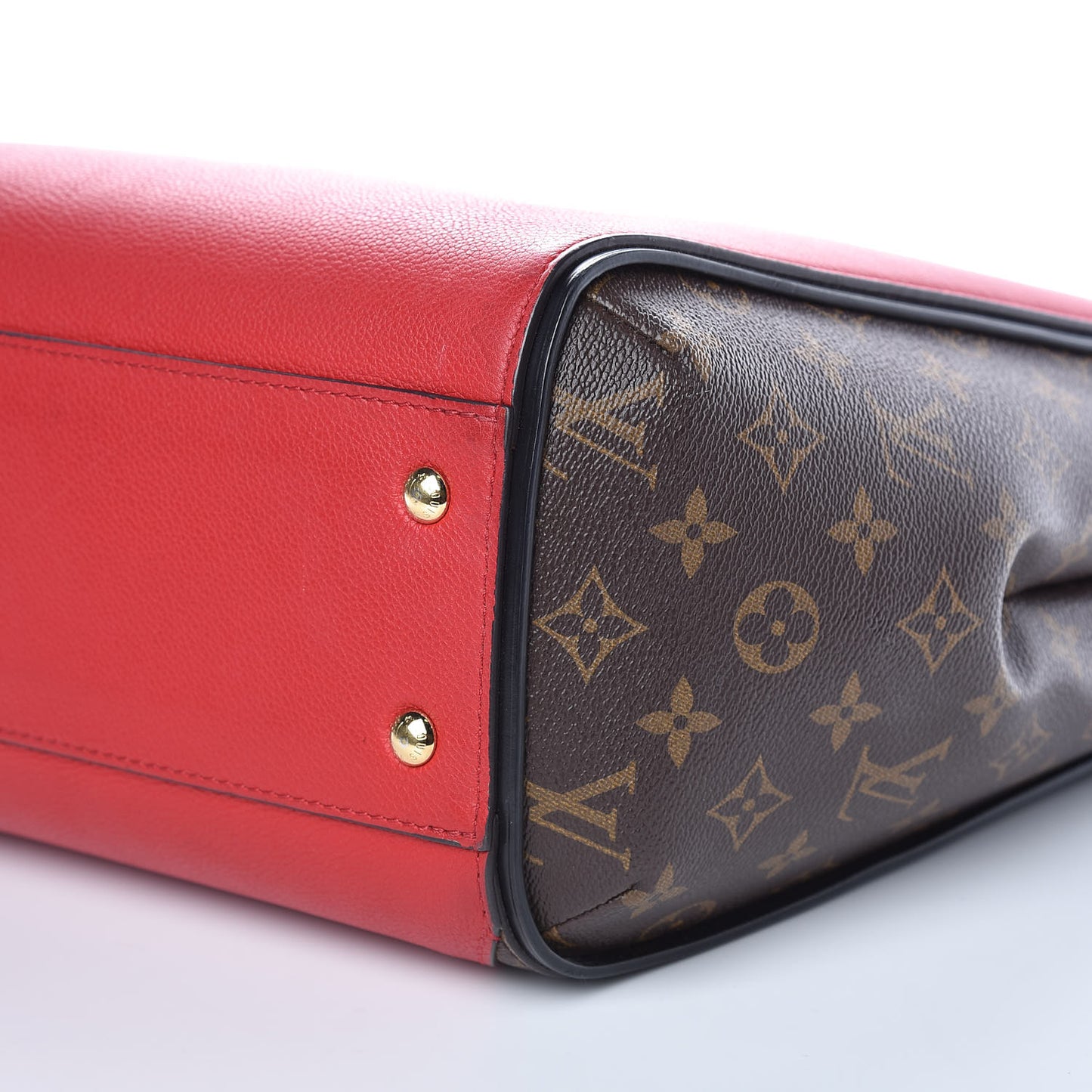 Calfskin Monogram Kimono Tote Cherry
