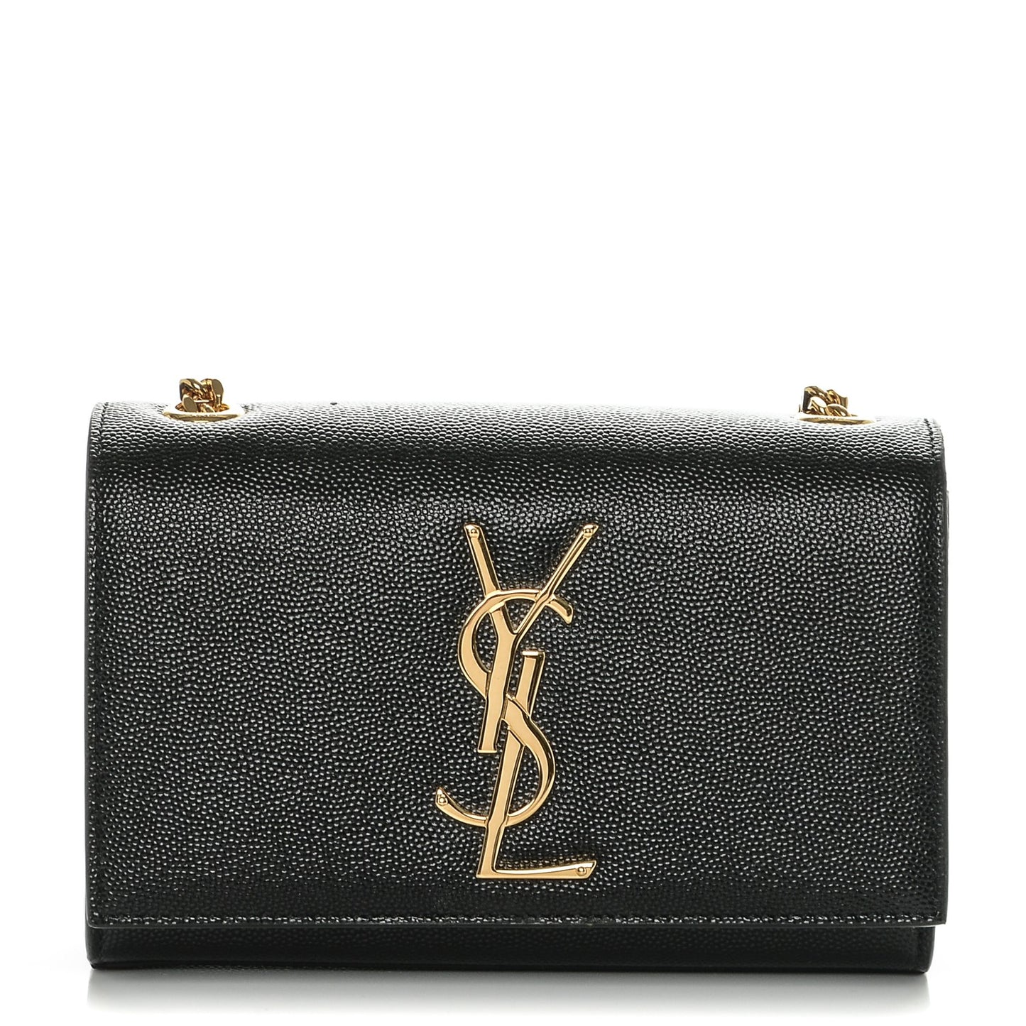 Grain De Poudre Small Monogram Kate Satchel Black