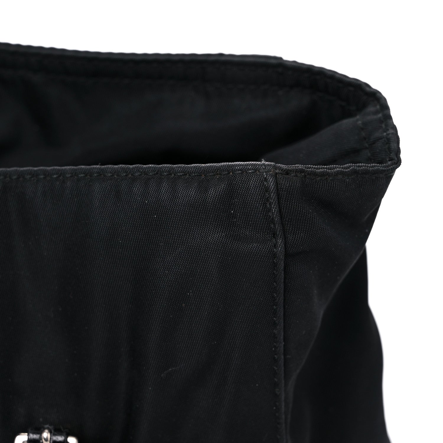 Prada Nylon Tessuto Acciaio Chain Shoulder Bag Black 17 of 23