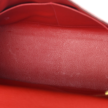 Hermes Togo Kelly Mou 32 Rouge Vif 5 of 15