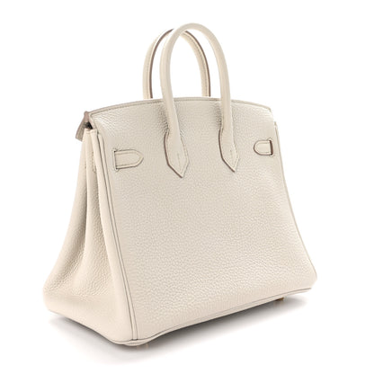 Hermes Togo Birkin 25 Beton 3 of 10
