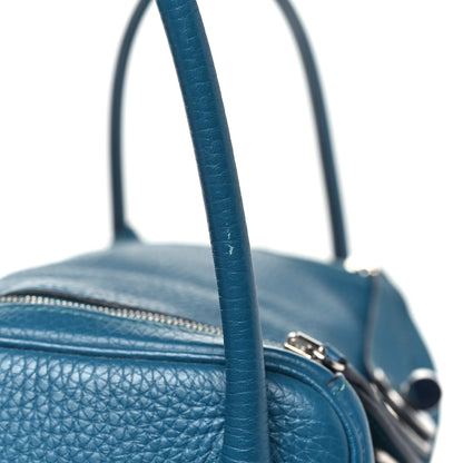 Hermes Taurillon Clemence Lindy 26 Cobalt 11 of 11
